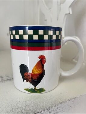 Bob Timberlake Ella’s Rooster Ceramic Coffee Mug International Tableworks